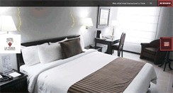 Desktop Screenshot of hotellatriada.com